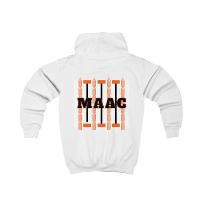 Kids Hoodie - Maac Logo and Pool Design
